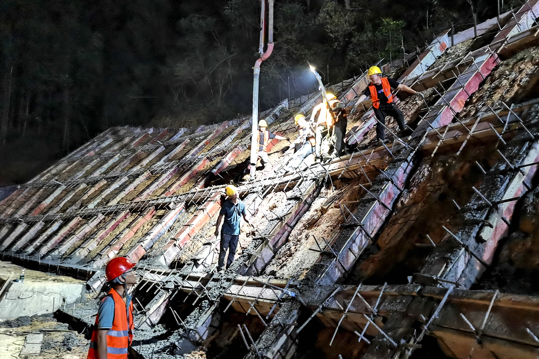 中煤江南信宜市地質災害治理項目部臨時黨支部揭牌6.jpg